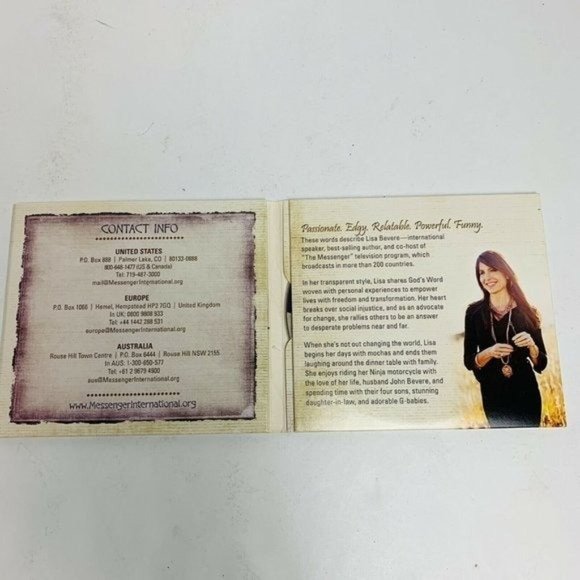 Lioness Arising 4 CD Set by Lisa Bevere 2011 Wake Up And Change Your World - Picture 4 of 8